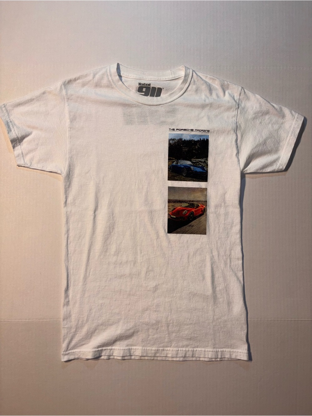 911 Magazine Porsche 911 Motorsport Super Car Retro Graphic Tshirt Sz Small